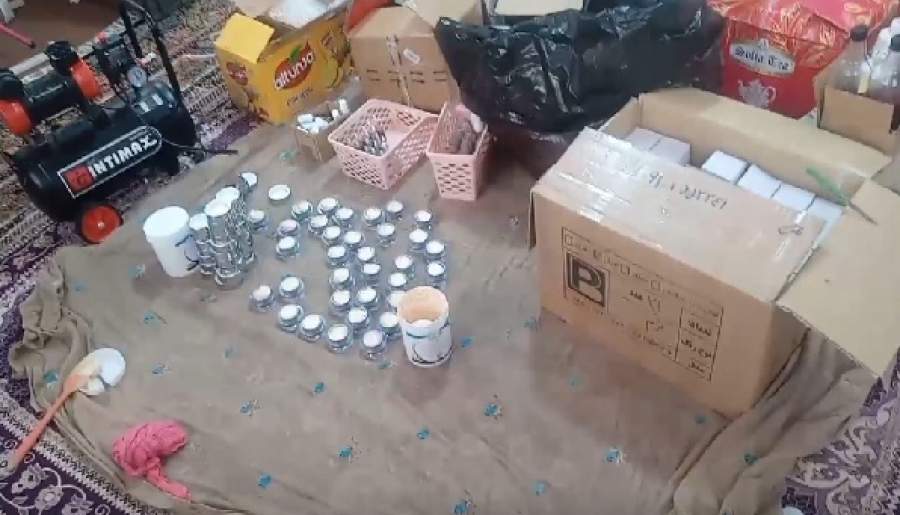 کشف کارگاه تهیه و توزیع مواد آرایشی تقلبی