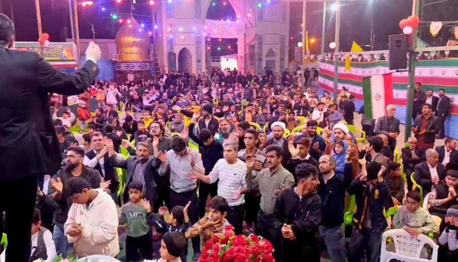 برگزاری جشن ولادت امام زمان (عج) در کهوروئیه