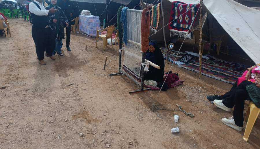 جشنواره عشایری در چاه غلامعلی زرند