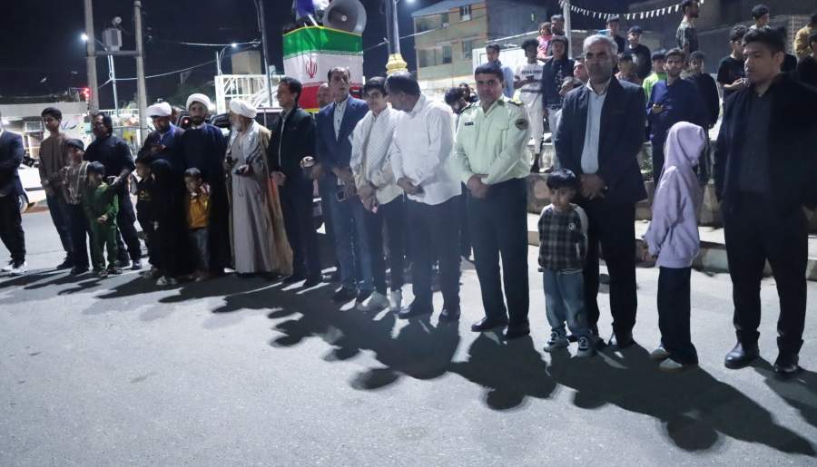 نورافشانی ۲۲ بهمن قلعه‌گنج