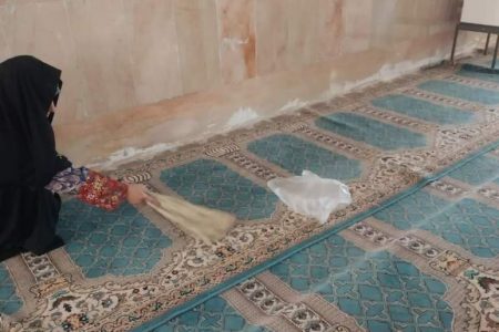 مساجد جازموریان مهیای میزبانی از میهمانان خدا می‌شود