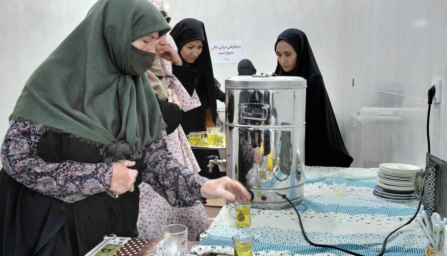 میهمانی خدا در مساجد شهربابک